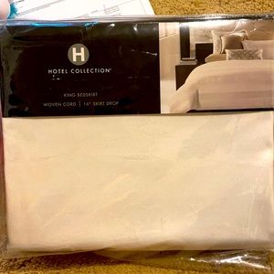 Hotel Collection king bed skirt